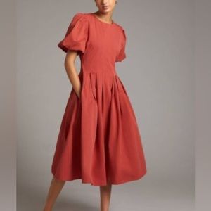 NWT Anthropologie Eri+Ali Corset Petite Midi Dress 00p